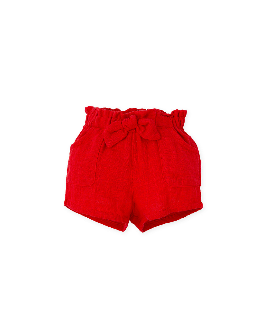 PANTALON SHORT ROJO