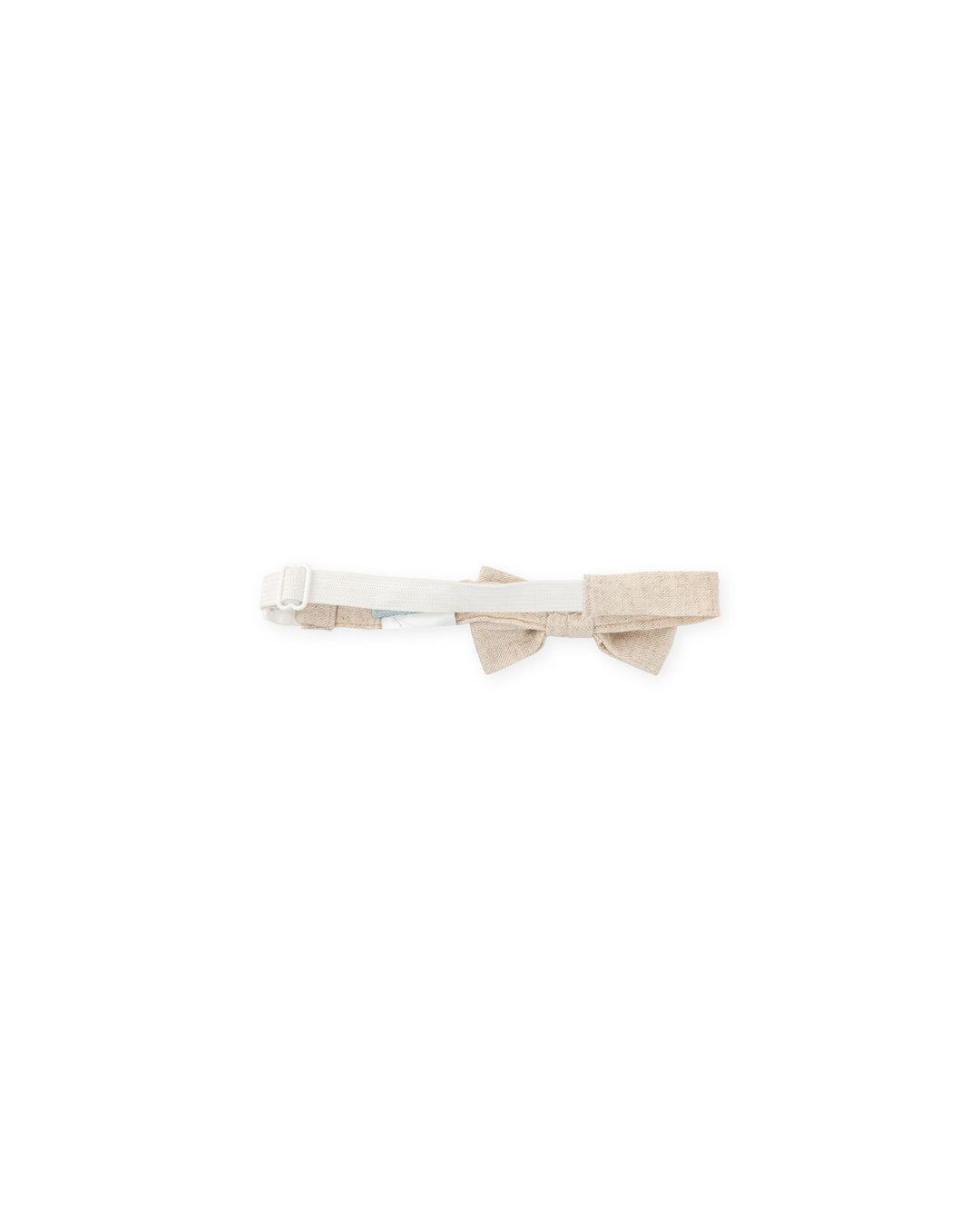 LINEN SAND BOW TIE FOR BOY