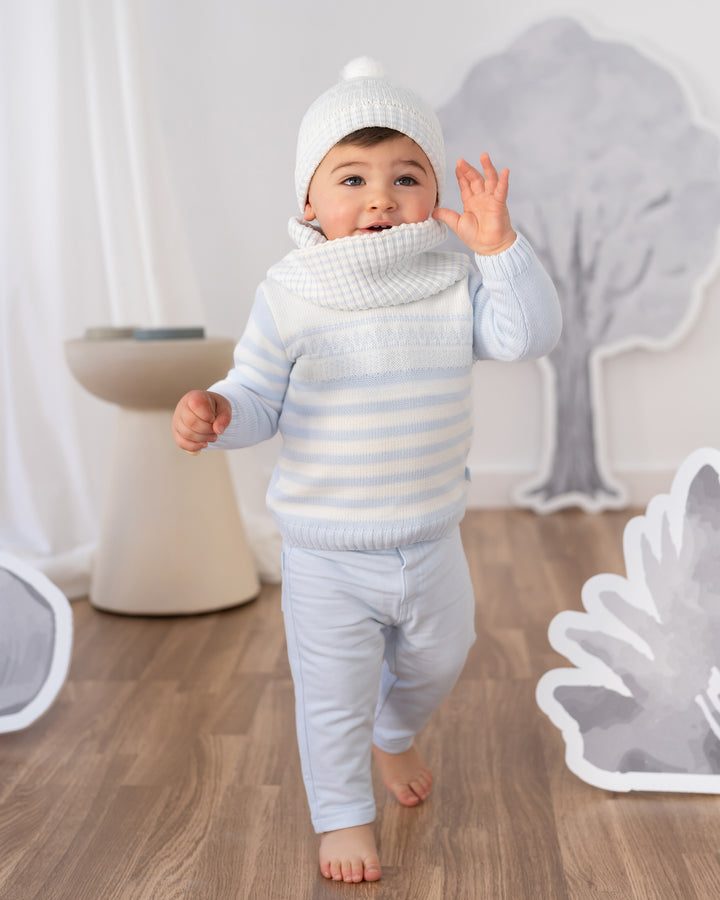 PANTALONI IN FELPA BLU PER BAMBINO