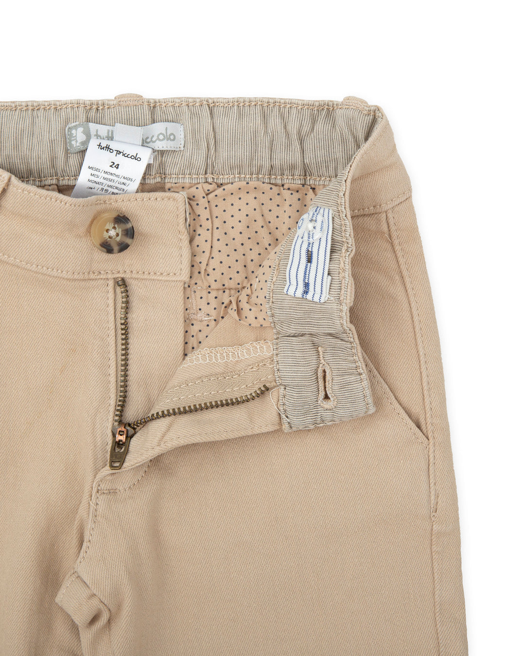 SAND TWILL TROUSERS BOY