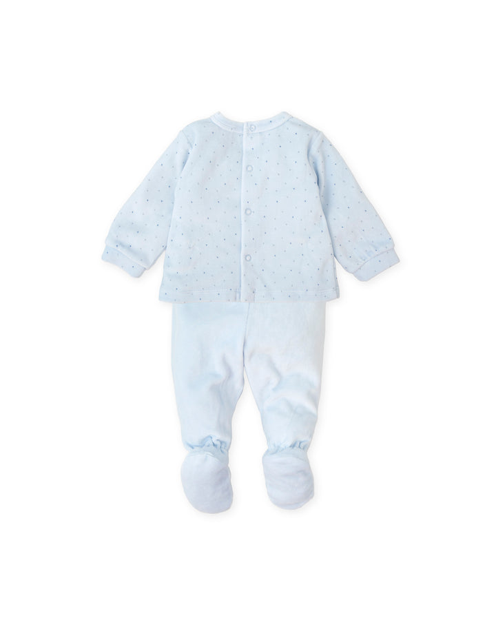 SKY BLUE TWO-PIECE SET BABY BOY