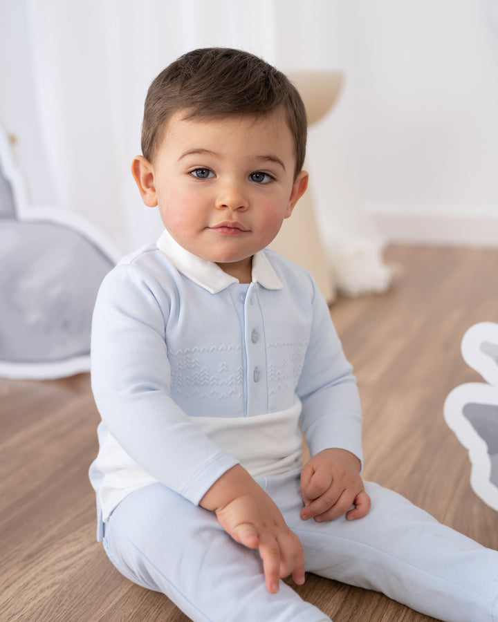 SKY BLUE POLO SHIRT BOY