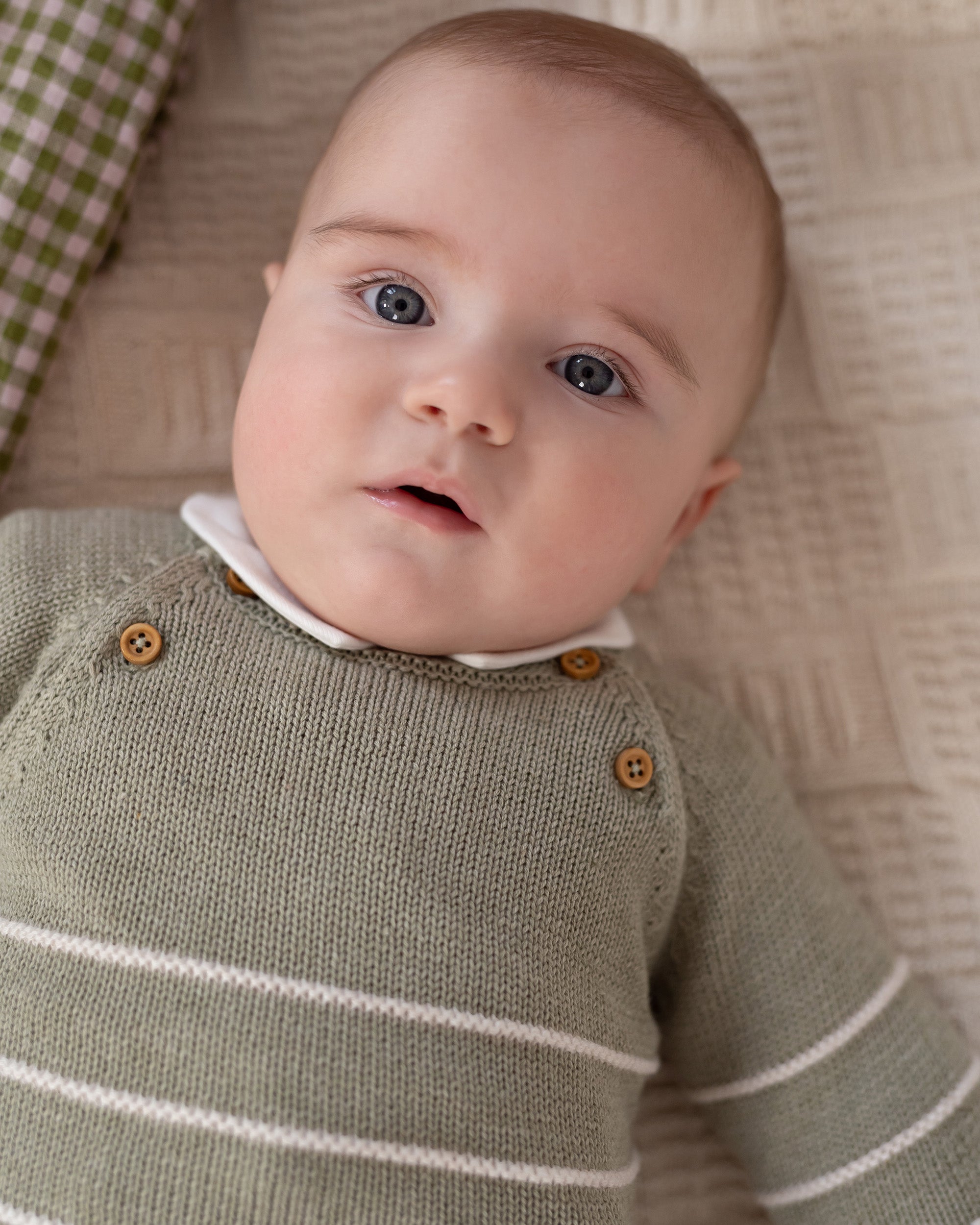 Knitted jumper baby boy on sale