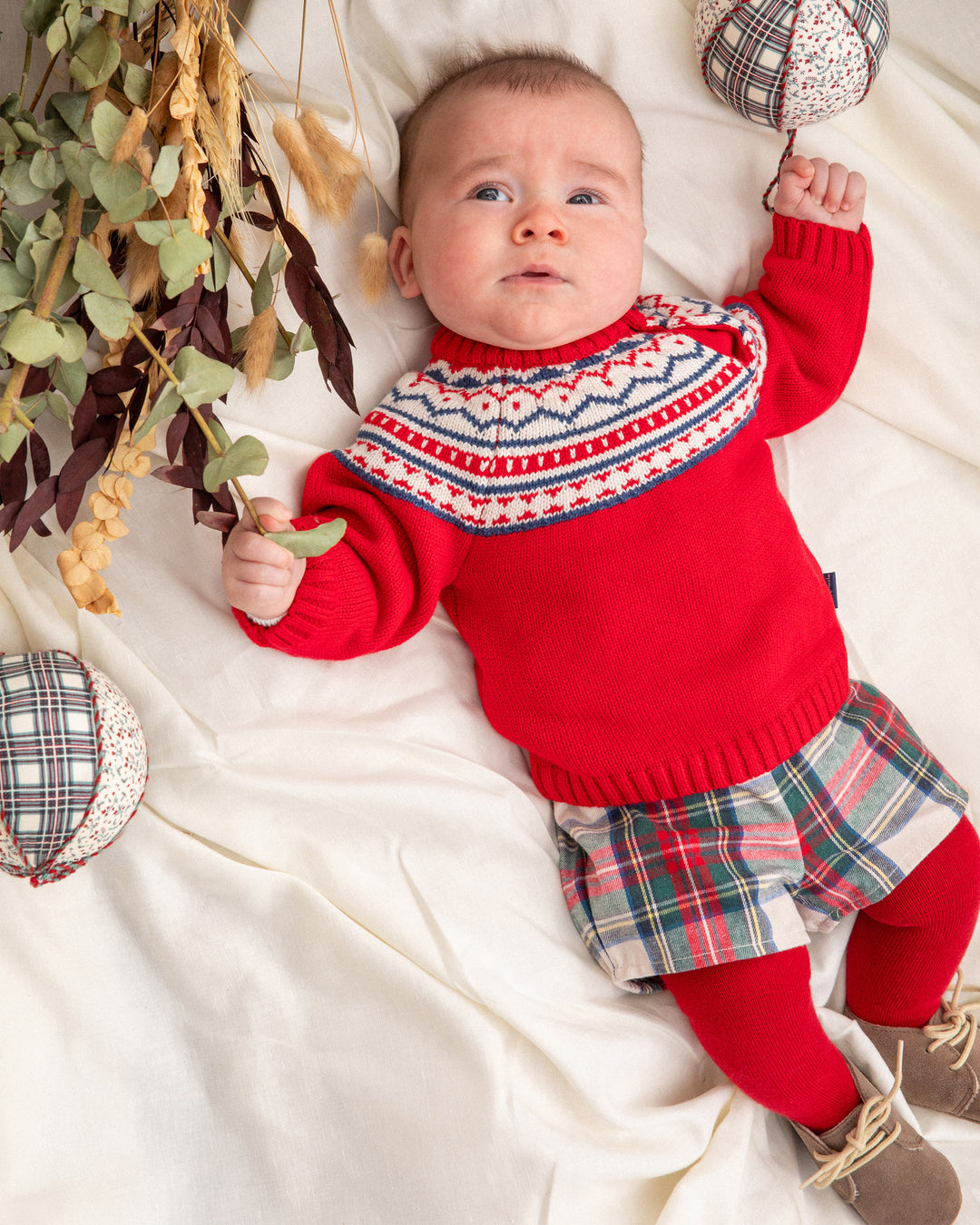 JERSEY TRICOT CENEFA ROJO NIÑO