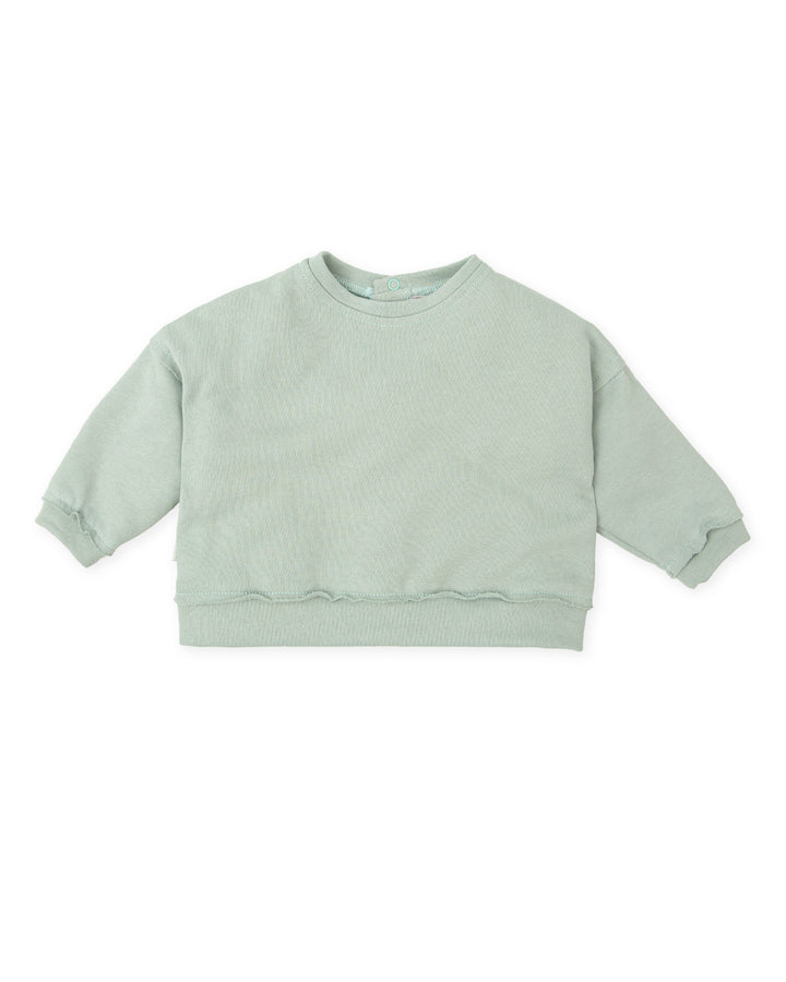 SUDADERA VERDE MAR