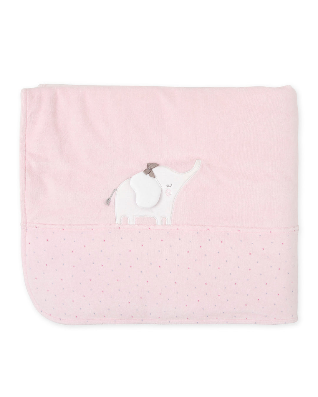 PINK ELEPHANT BLANKET BABY GIRL