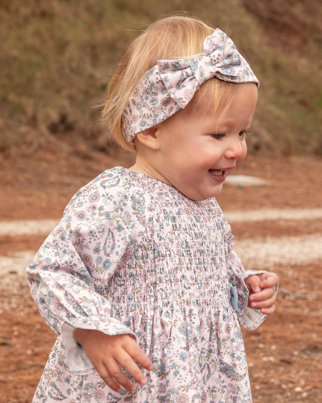 PETAL FLOWER PRINTED HEADBAND GIRL