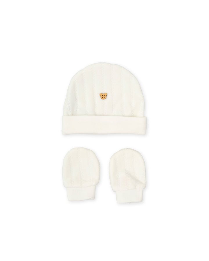 GORRO Y MANOPLAS BLANCO QUÍMICO