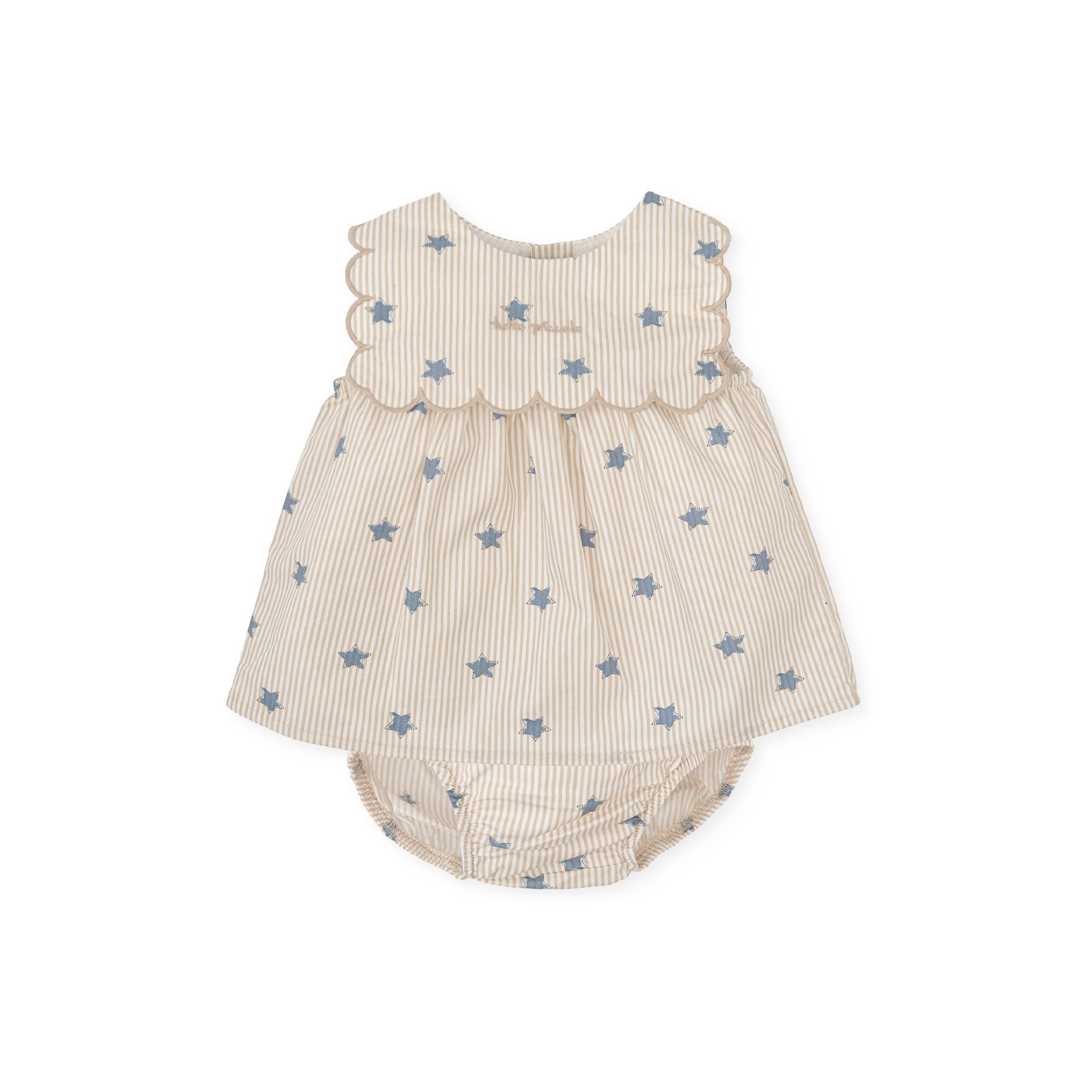 DRESS WITH Ecru PANTIES TUTTO PICCOLO 7203S24E01 – Tutto Piccolo ...